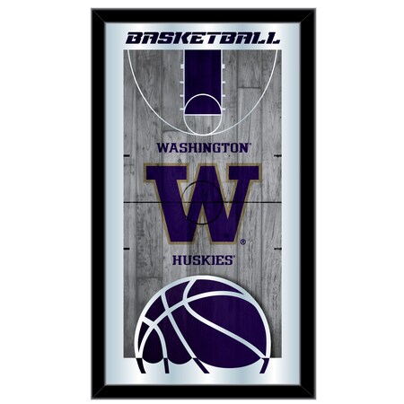 Washington 15 X 26 Basketball Mirror